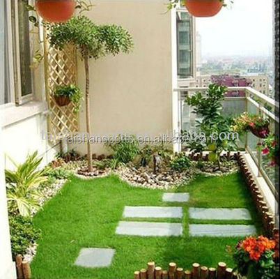Qualität  40mm Playground Artificial Grass With Dtex 11600 And 18900 Density Used For Landscape Decoration usine