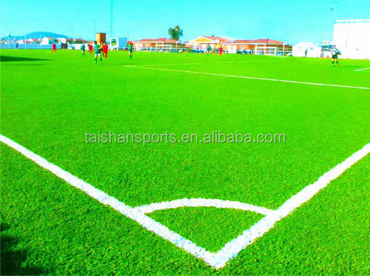 Hochdichte künstliche Sportgrün für Fußballfelder mit PU-Klebstoff und anpassbarer Größe