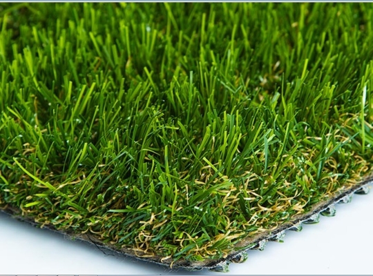 PP oder PE Dunkelgrün Astro Rasengras für Garten Außenfeld mit anpassbarem Rücken und Beschichtung