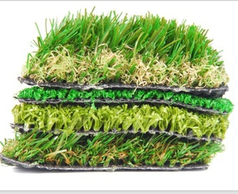 SBR Latex-Rücklage Synthetische Landschaft Grünes Gras 45 mm Für die Verlegung von Freizeitplätzen Familienhöfe und Gärten