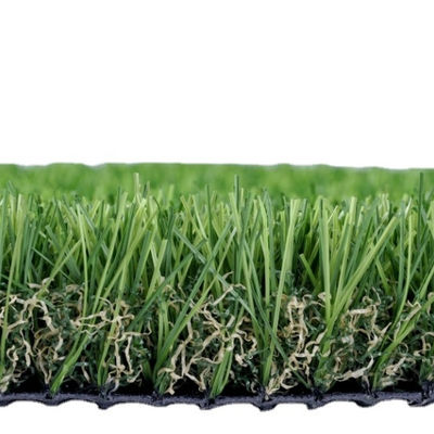 Künstliches Gras mit hoher Dichte von 35 mm mit 16800 Stichen/m2 und hervorragender Wasserdurchlässigkeit für Landschaftsgestaltung
