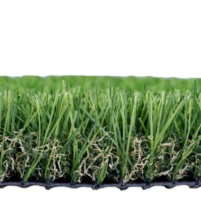 High Density Hybrid künstliches Gras Innen- / Außenlandschaftsgestaltung für Haustiere Matten 35mm hervorragende Wasserdurchlässigkeit