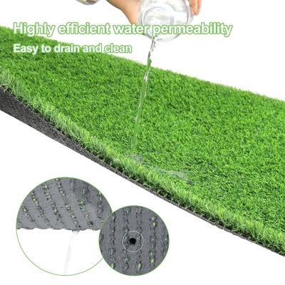 200 Stiche/M PE-Material Nicht-Füll-Künstlicher Rasen 50mm 18000 Dtex Für Fußball/Fußballsport