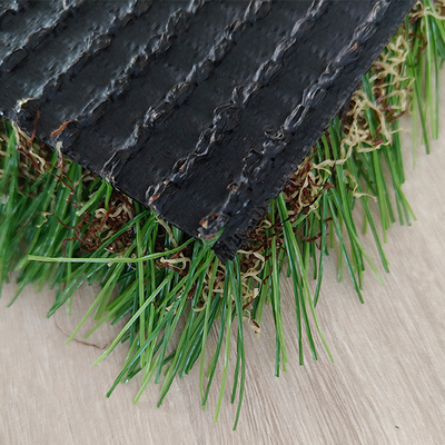 Landschaftliche Freizeit Nutzung von synthetischem Rasen ohne Füllung mit 260 Stichen/M 50 mm Pfahlhöhe mit geradlinigem und gekrümmtem Gras
