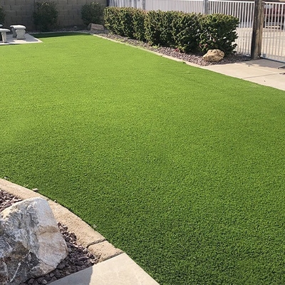 35 mm Pfahlhöhe 9600 Dtex Landschaft künstliches Gras für Sportveranstaltungen und Outdoor-Aktivitäten