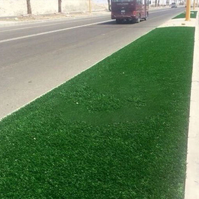 30 mm Füllstofffreies künstliches Gras 15000 Detx künstliches grünes Rasen mit geringer Wartung und hoher Haltbarkeit