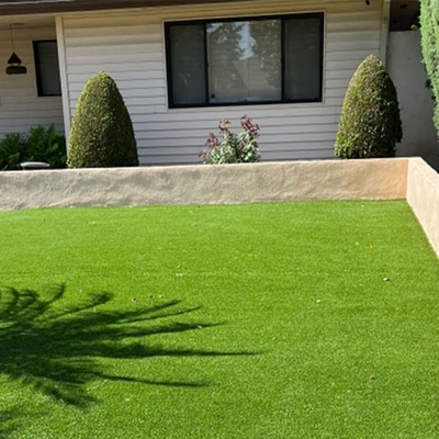 40 mm Grüner Landschaftsgarten mit hoher Dichte künstlicher Astroturf für Landschaftsgärten Freizeitmöglichkeiten