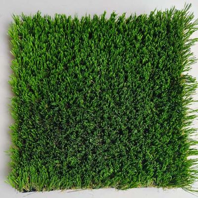 Synthetische Rasen mit großer Dichte mit grünem Klebstoff für Landschafts- und Gartengestaltung