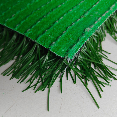 Bicolor Fußball Kunstgras 50mm Umweltschutz für Sportplätze mit grünem SBR Latex