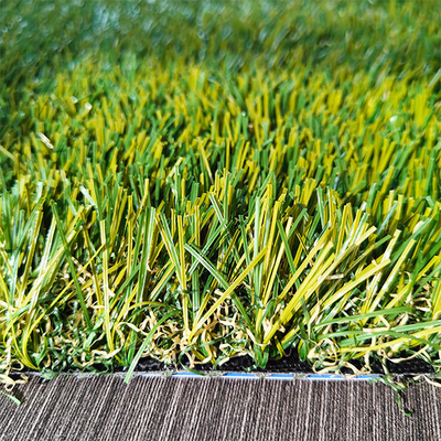40 mm Pfahlhöhe Mehrzweckgrünes künstliches Kunstgras mit Plastik PP+Leno-Hintergrund und SBR-Latex-Beschichtung