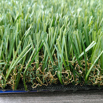 42mm Drei verschiedene Farben von Grün und eine verwelkte Farbe gemischt künstliches Gras für Sport und Garten Lösungen