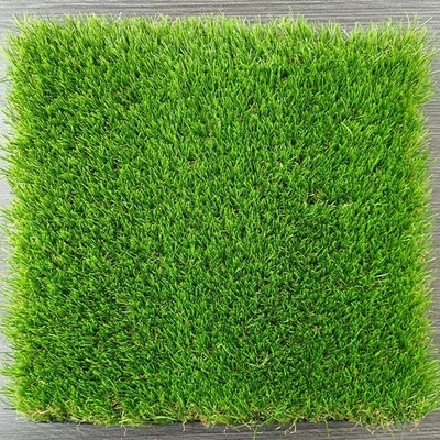 Nicht verschmutzendes Landschaftsgarn 40 mm grünes künstliches Gras mit Umweltschutz in der Größe 3/8