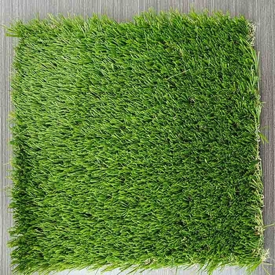 Füllstofffreies synthetisches Gras, Reibungsfreies 30 mm Freizeitlandskappe, künstliches Rasen mit hoher Dichte, ohne Füllstoff