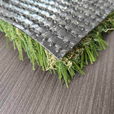 Füllstofffreies synthetisches Gras, Reibungsfreies 30 mm Freizeitlandskappe, künstliches Rasen mit hoher Dichte, ohne Füllstoff