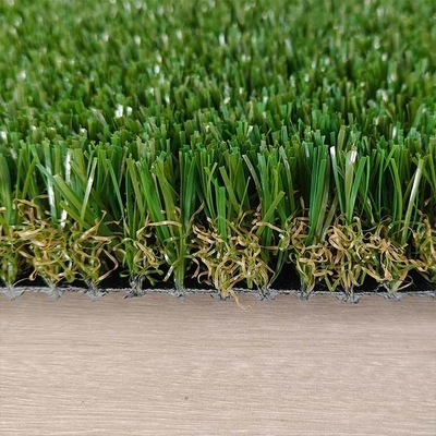 20 mm Nichtfüllbare Kunstgras PU Klebstoffgrüne Landschaft Kunstgras Anpassungsgröße