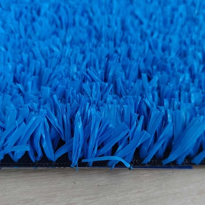20 mm Pfahlhöhe Tennis künstlicher Rasen kundenspezifischer Mehrzweck Blau für Spielplatz