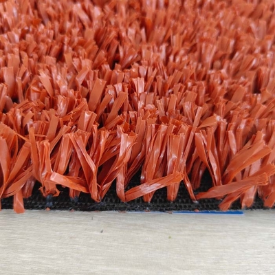 Steine Rot Tennis Kunstrasen 6300 Dtex 25mm Mesh Gras Multifunktionales Wenige Wartung