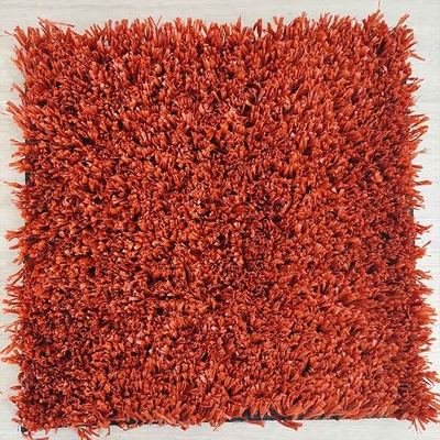 Steine Rot Tennis Kunstrasen 6300 Dtex 25mm Mesh Gras Multifunktionales Wenige Wartung