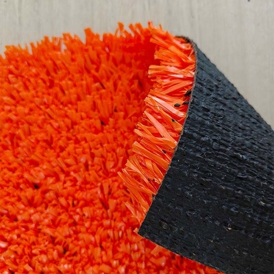 Tennisplatz mit 25 mm orangefarbenem Kunstrasen, multifunktional für Sportanlagen mit UV-Resistenz