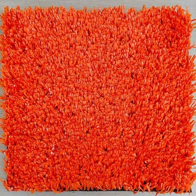 Tennisplatz mit 25 mm orangefarbenem Kunstrasen, multifunktional für Sportanlagen mit UV-Resistenz