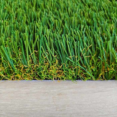8800 Dtex 40mm Stapelhöhe Heißschmelzgewebe Hintergrund Landschaft Künstliches Gras in 4 Farben