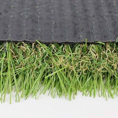 Benutzerdefinierte UV-beständige Kunstrasen-Synthetikrasen mit 43 mm Florhöhe und 200 Stichen/m für Landschaftsgestaltung
