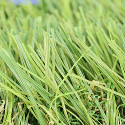 Hohe Wasserdurchlässigkeit Landschaft künstliches Gras mit erstes Backen PP LENO und flache Form Garne