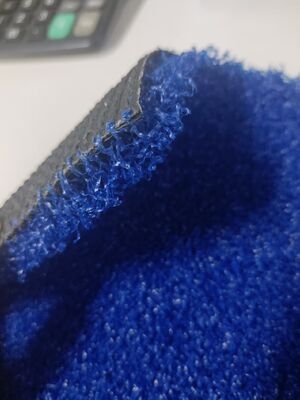 12mm Kunstgras Padel Rasen Hohe Dichte Blaue Farbe PE Material geringe Wartung Ausgezeichnete Leistung